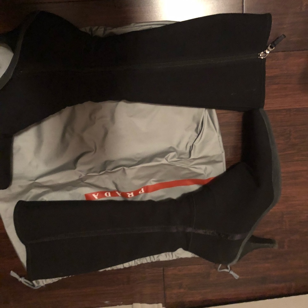 Prada nylon boots